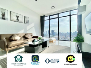 Beacon Executive Suites #Executive #SkyPool #Georgetown #6pax #2BR 2bath #1Queen 4Single #Quality well maintained #Private host
